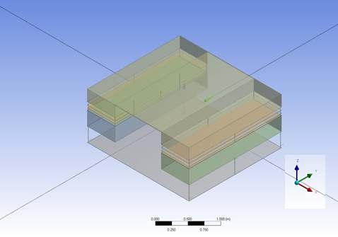 그림 3.3.34 해석 3D Modeling