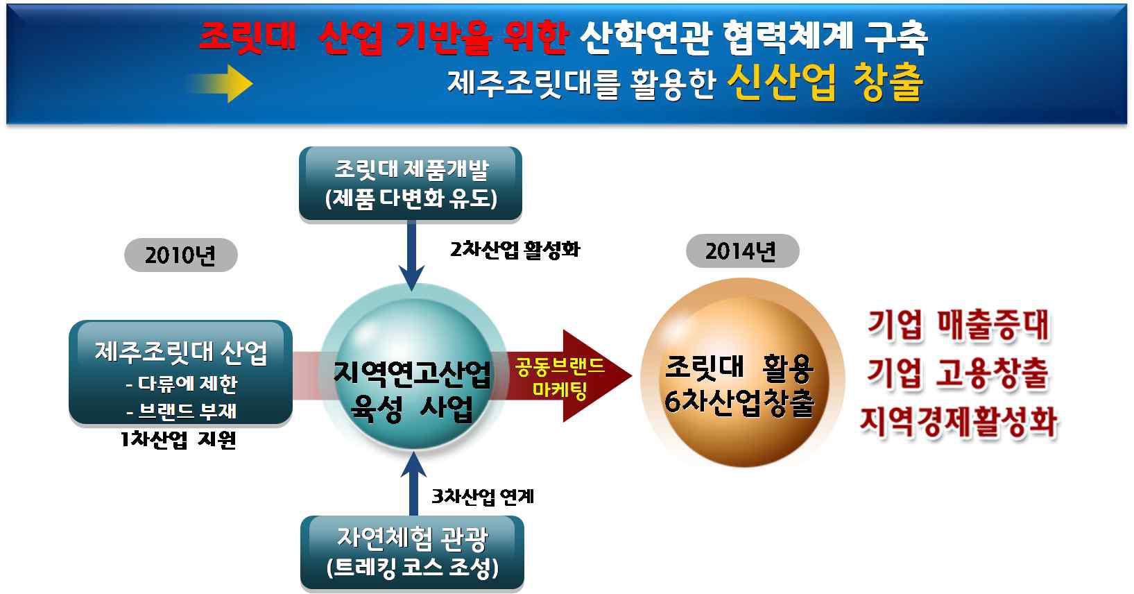 제주조릿대 신산업 창출을 위한 사업 목표