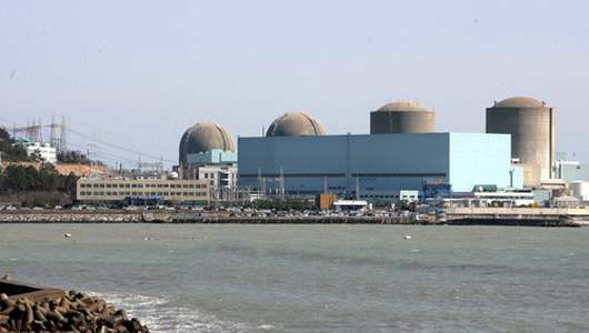 고리 원자력발전소 전경