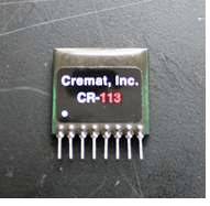 CR-113 전치증폭기 칩