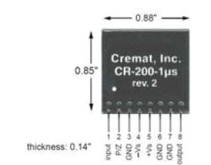 CR-200 성형증폭기 칩