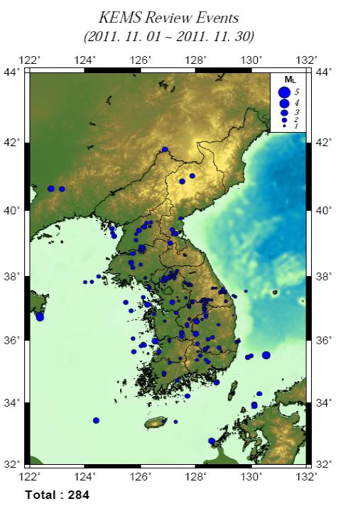 2011년 11월 정밀분석 현황