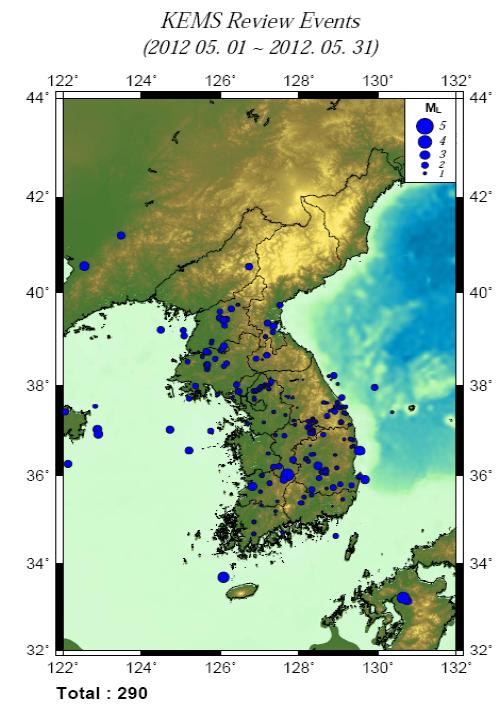 2012년 5월 정밀분석 현황