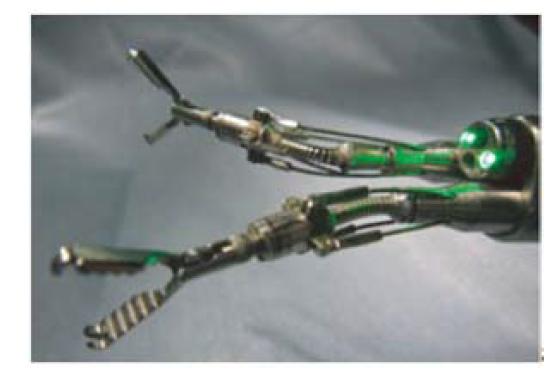 Scorpion Shaped Endoscopic Surgical Robot