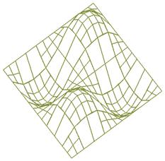 Surface mesh at level 4