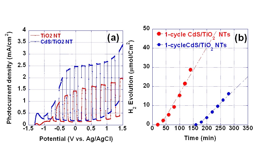 그림 3.49. Organic FA 유기전해 양극산화 CdS/TiO2 NTs Gas chromatography