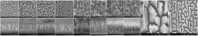 그림3.86. ZnO nanorod, α-Fe2O3 nanorod, Ta2O5 nanotube FESEM 이미지