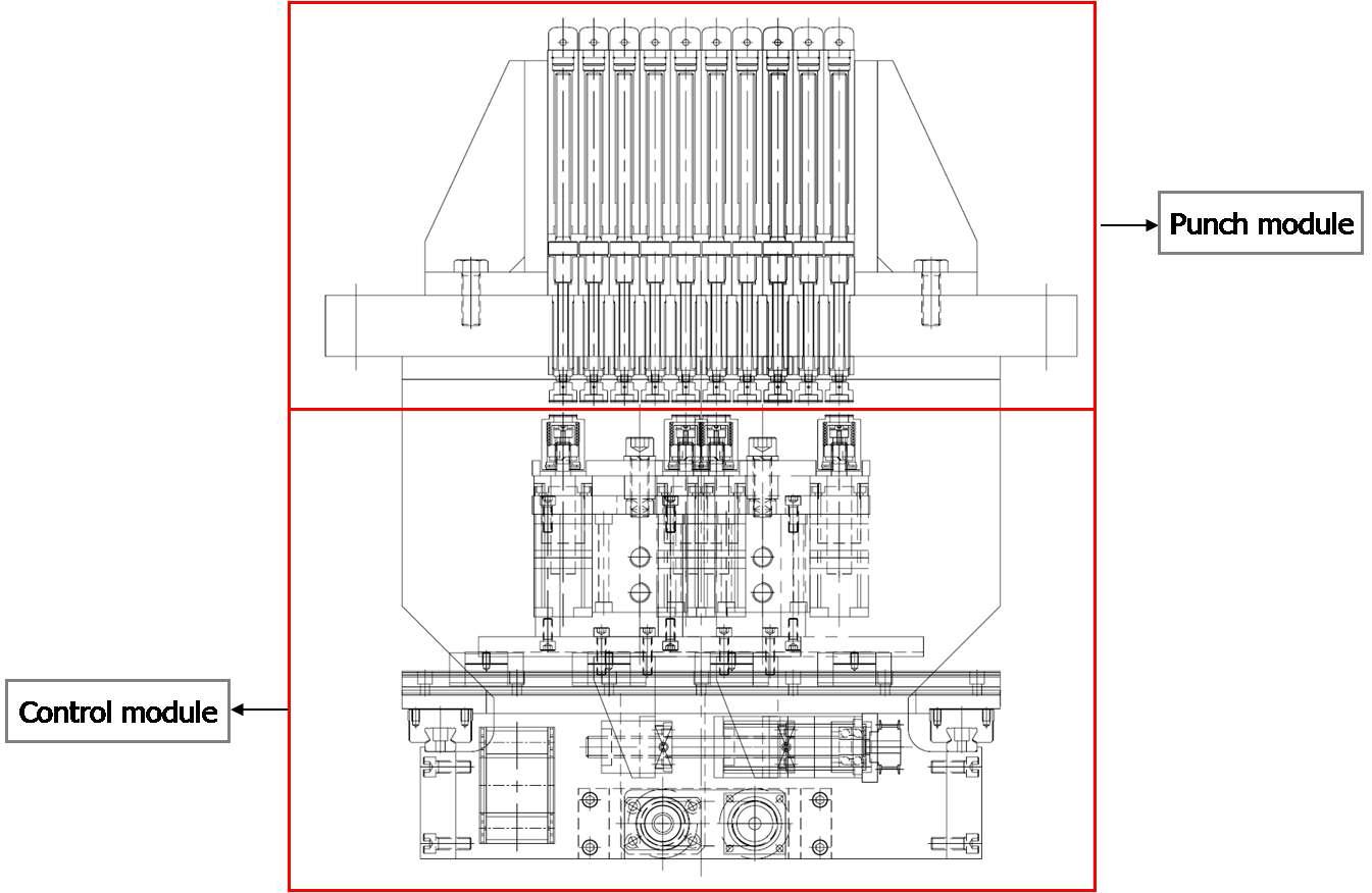 Punch module 및 control module 설계