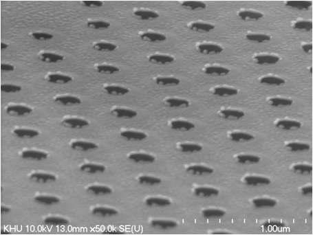 Silicon wafer etching 을 통한 nano hole 형성