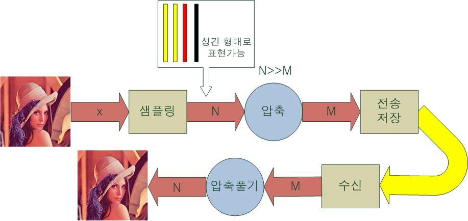 압축 표본화 기법