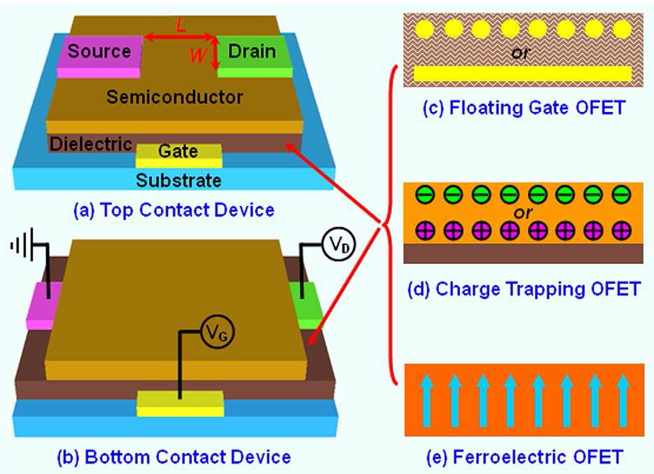 Fig11. OFET configurations