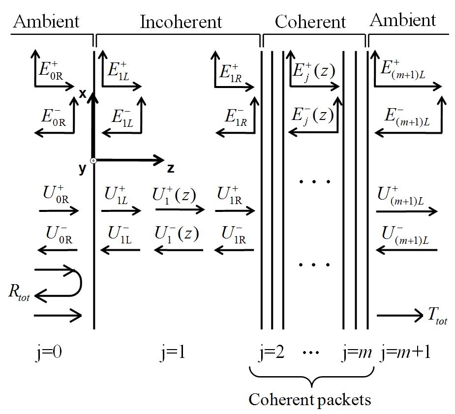 그림 1. Generalized transfer matrix method(GTMM)의 개념도