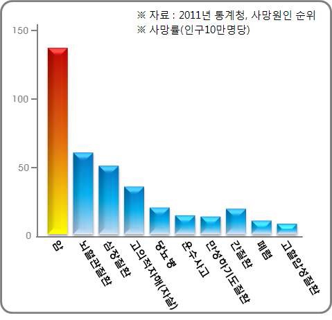 사망원인 순위 2011 통계청