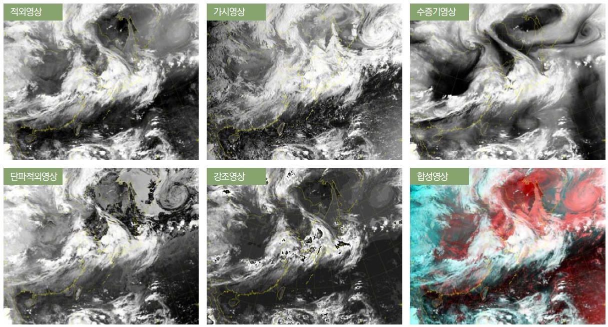 천리안기상위성 기본영상 제공 현황