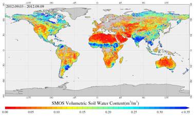 SMOS 자료의 전구 토양수분