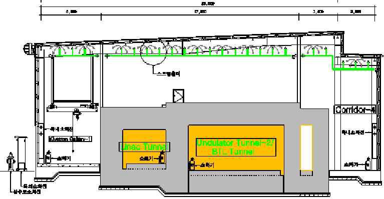 소방설비 단면도