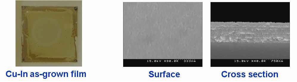 Spin-coating 을 통한 Cu-In compound 박막의 제조 및 미세구조