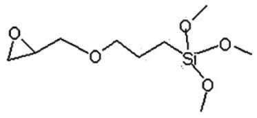 3-glycidyloxypropyltrimethoxysilane의 화학구조