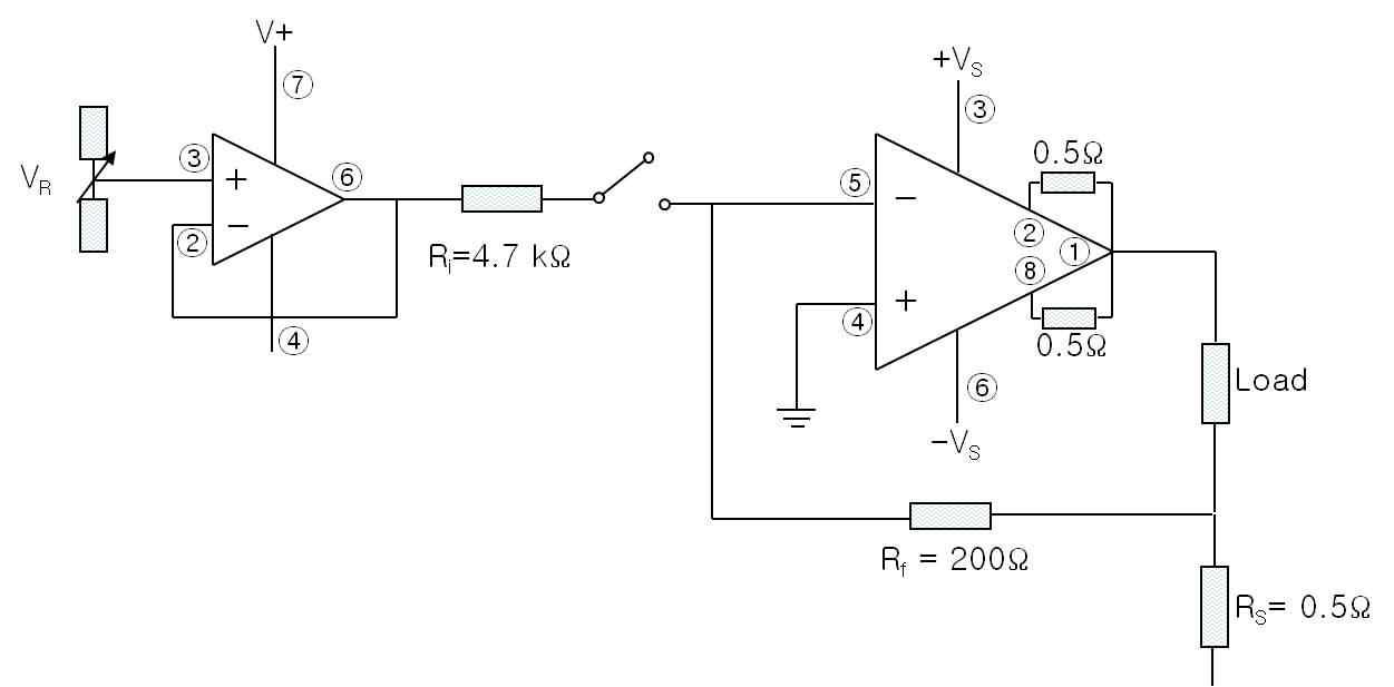 OP amp 회로도