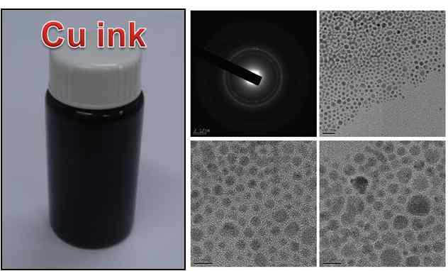 나노 Cu 입자 기반 잉크젯 프린트용 Cu 잉크