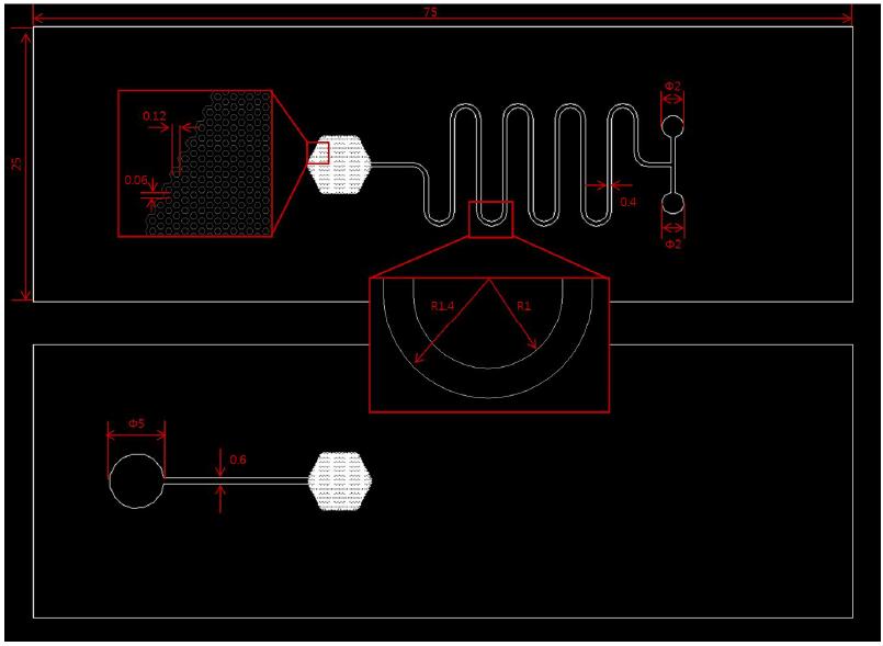 마이크로 플루이딕 3차 설계 변경