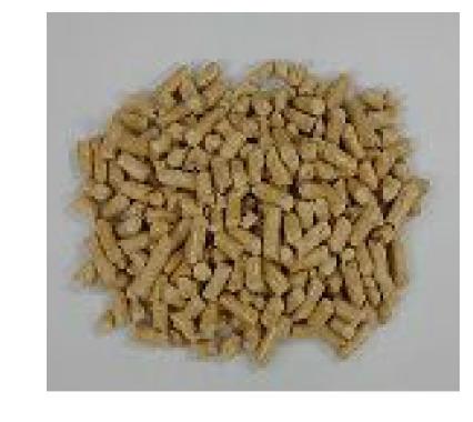 Wood pellets used for test.