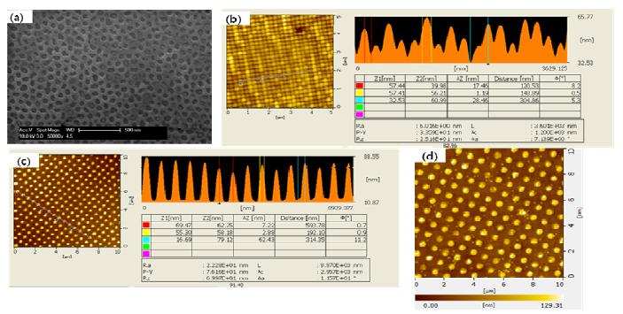 surface morphologies of P3HT/PCBM mixture