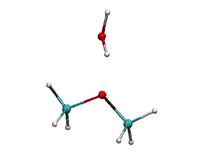 Dimethyl ether(DME) and water model