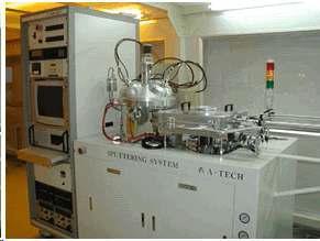 Photo of DC-sputter.