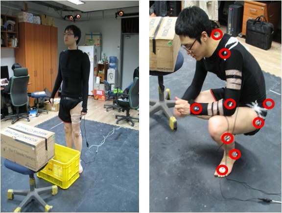 Illustration of comparison of kinematic results between the XG1000 and Vicon