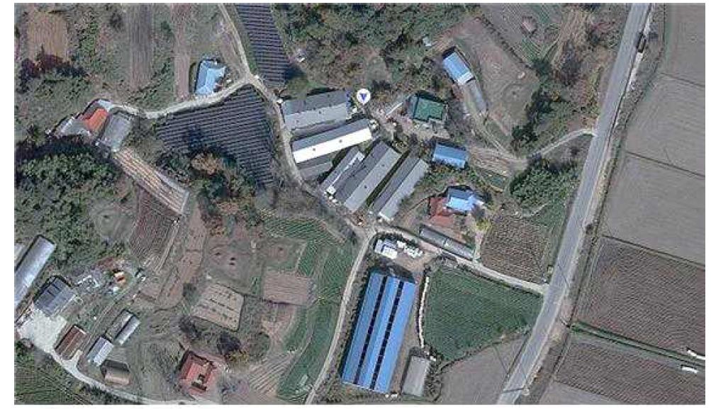 Satellite picture of farm 4-B