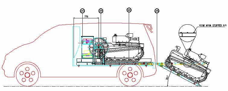 그림 2.30 로봇 전용이송체의 설계