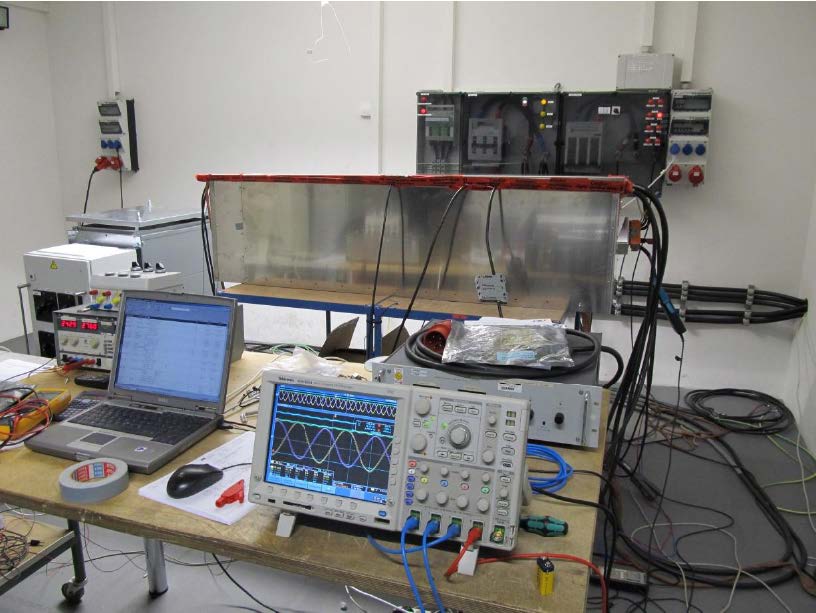 보조전원장치(APU) Proto 예비시험 (입출력 전압/전류 및 온도 측정)