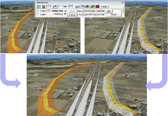 BIM 기반 3D 선형정보에 의한 최적 도로노선 검토