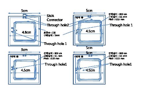 8층 PCB 공진체를 사용하는 수신부 구조