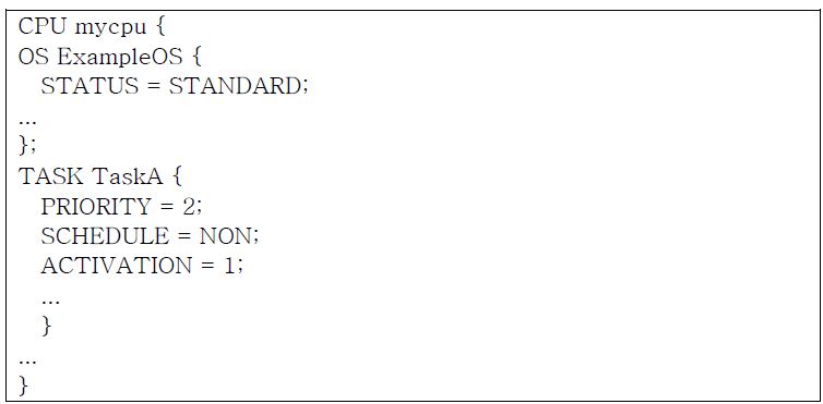 응용정의(Application Definition) 예