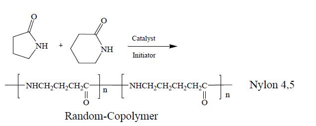 나일론 4,5 의 중합 메카니즘