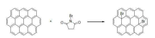 브롬을 치환 그래핀 합성 방법