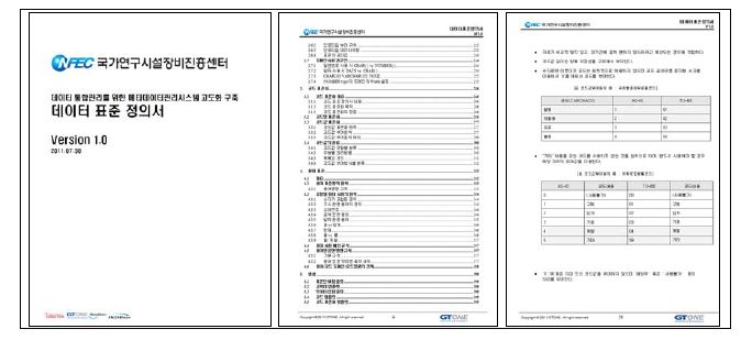 데이터표준 정의서