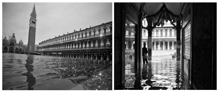 이탈리아 베네치아 (2009년, 이상만조현상으로 인한 침수 피해)