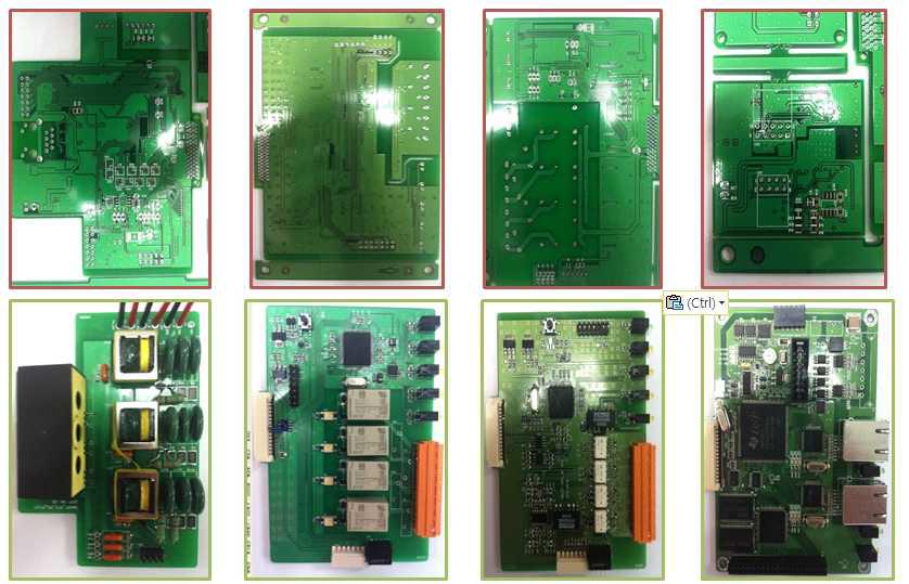 주 제어장치 제작 PCB 사진