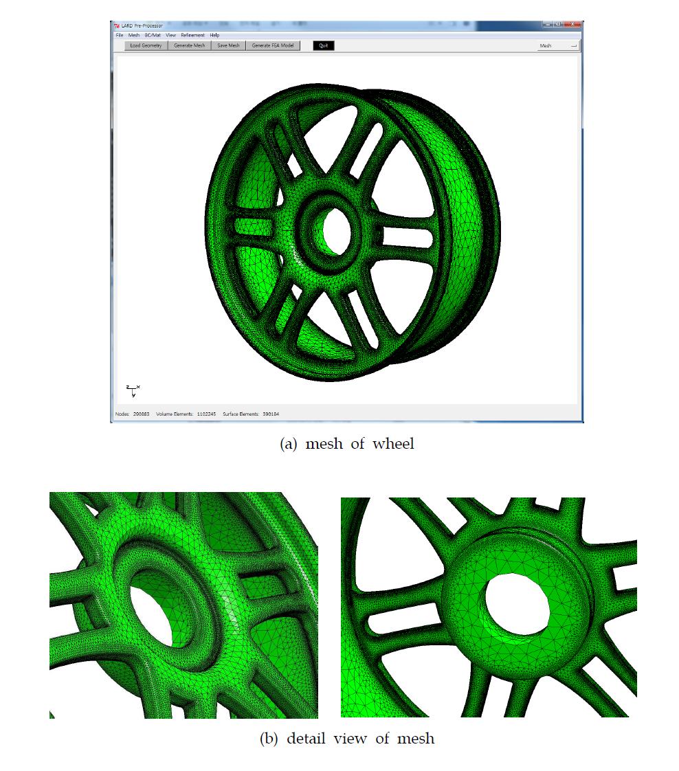 Meshing wheel model (quality: medium)
