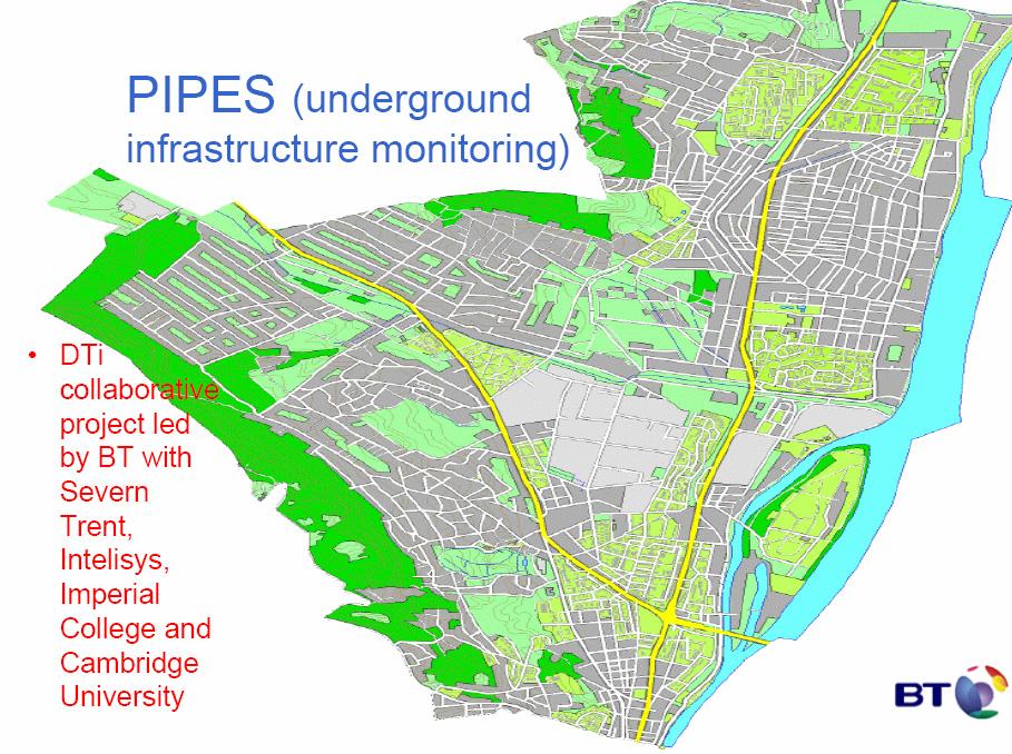 PIPES infrastructure 지역