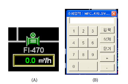 [그림 4-64] MFC 제어 표시창