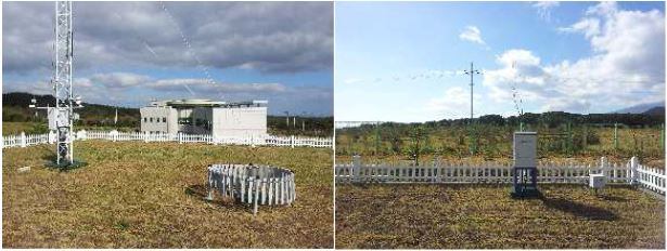 Fig. 2.1.8 Portable seismometer installed at the National Typhoon Center of Jeju Island.