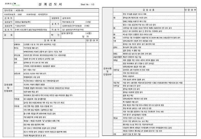 대룡중 설계검토서