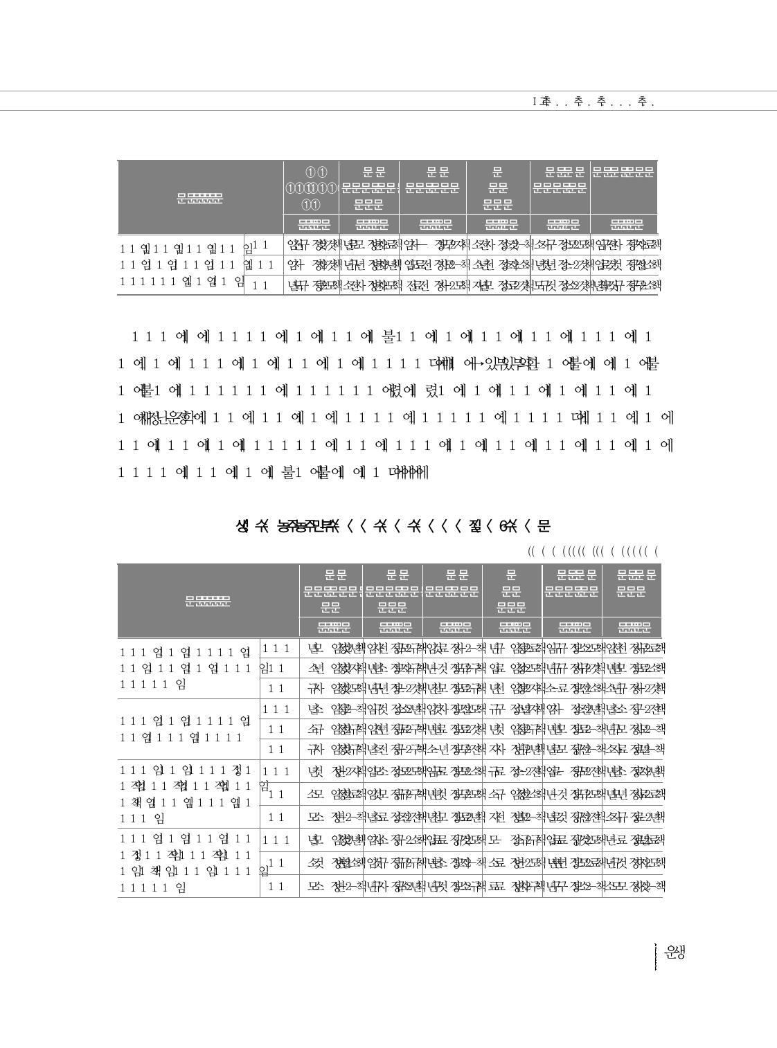 통폐합 이후 학교시설(교장, 교사)