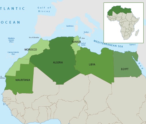 북부아프리카 권역
