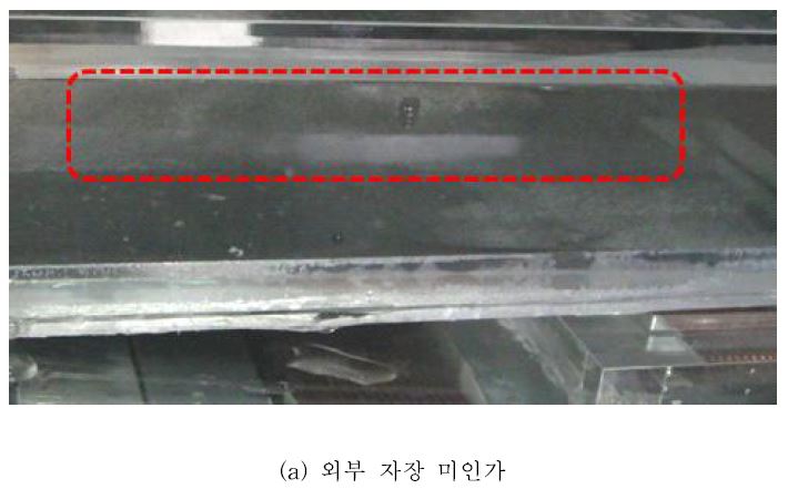 외부 자장 유무에 따른 자성비드 동특성