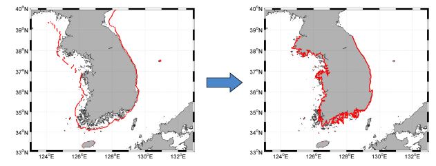 Fig. 2.4.18 Change of tsunami monitoring points